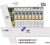 ★手数料０円★那須塩原市睦　月極駐車場（LP）